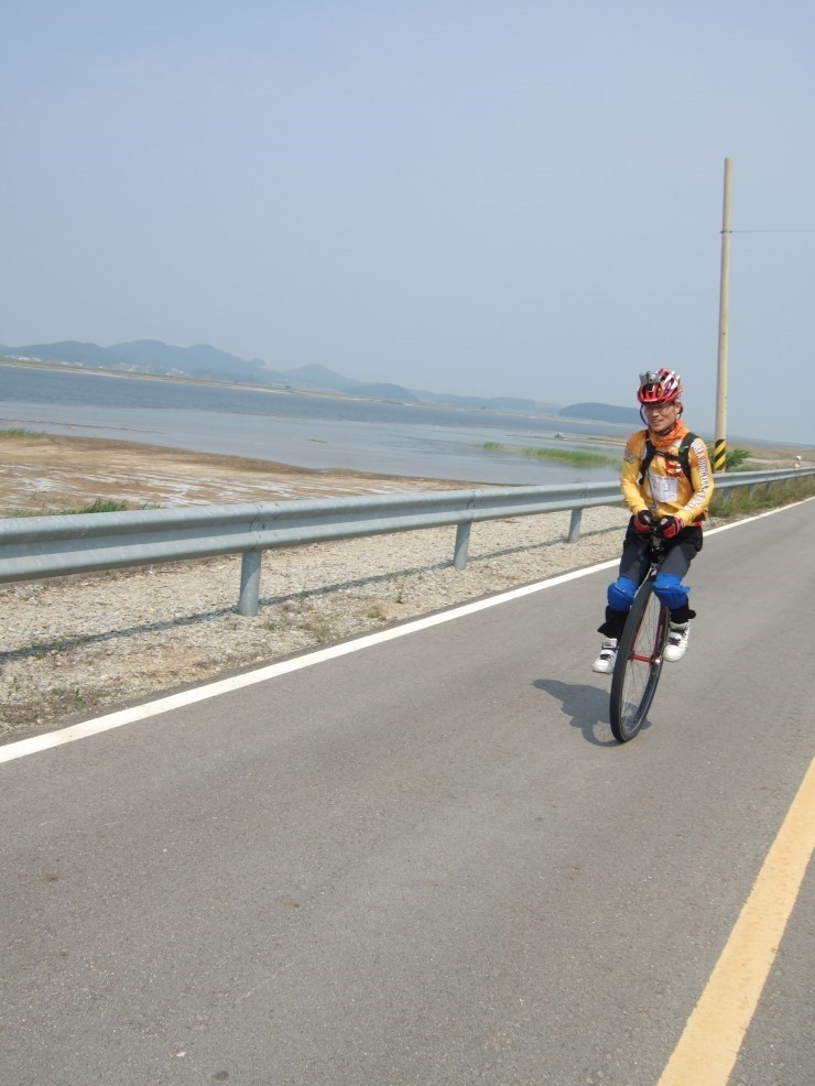 한국외발자전거 이미지