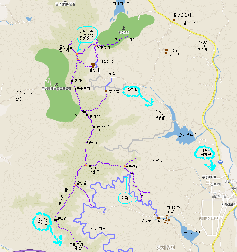 덕성산 정상 이미지