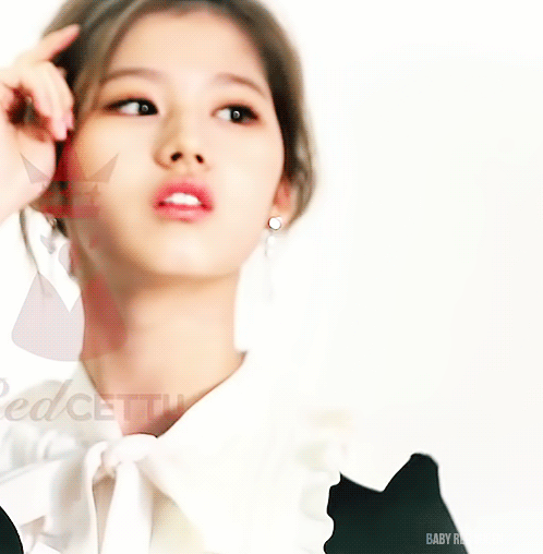 사나 비주얼에 대한 오해.gif | 인스티즈