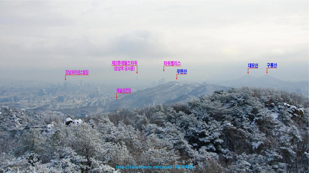 능선 조망점 이미지