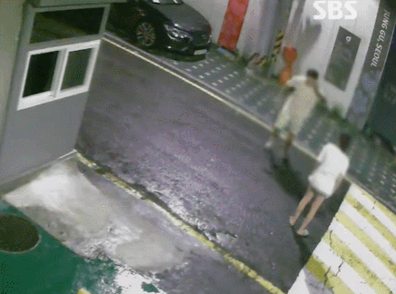뉴스에 나온 폭력남.gif | 인스티즈