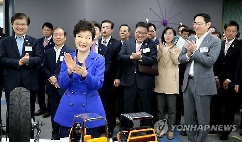 대통령과 대기업 부회장.jpg | 인스티즈