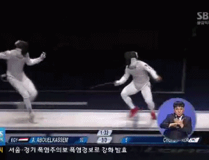 현실 데드풀 괴짜검객의 깡패펜싱.gif | 인스티즈