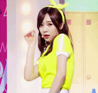 [AOA] 윙크를 못하는 민아.gif | 인스티즈