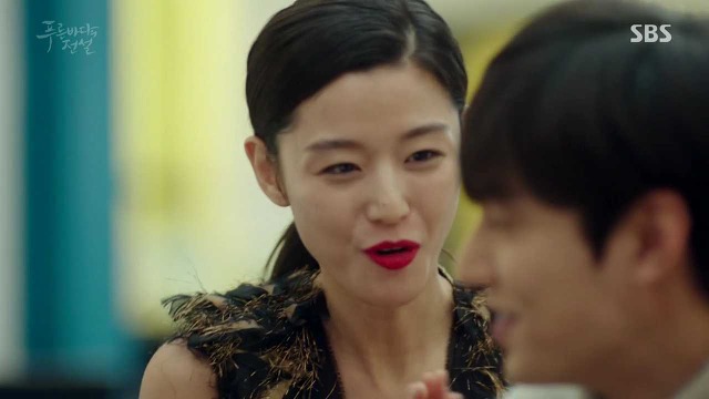 [푸른바다의전설] 쓸데없이 과자 잘 던지는 청이 | 인스티즈
