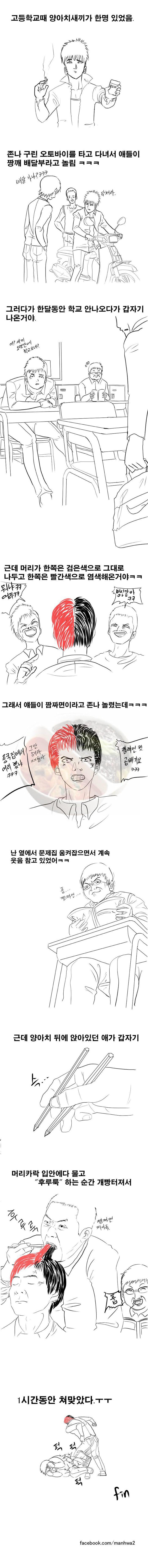 1시간 동안 양아치한테 처맞은 썰 | 인스티즈