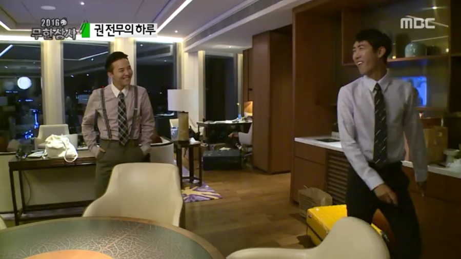 [무한도전] 1년만에 재회한 88라인 광희와 지드래곤.jpg | 인스티즈