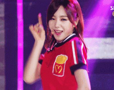 [AOA] 윙크를 못하는 민아.gif | 인스티즈