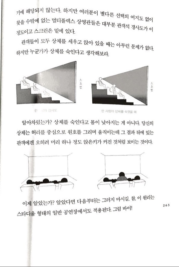 극장이나 공연장에서 안 보인다고 허리를 숙이면 민폐인 이유 | 인스티즈