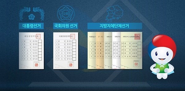 투표용지의 종류 | 인스티즈