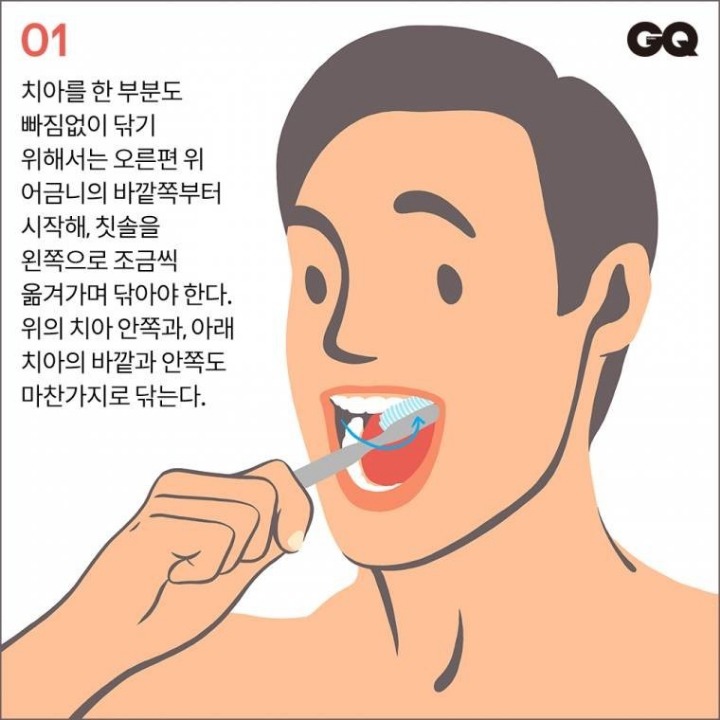 양치질 제대로 하는 법 | 인스티즈