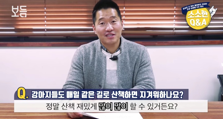 [강형욱의소소한Q&amp;A] 강아지도 매일 같은 길로 산책하면 지겨워 하나요? | 인스티즈