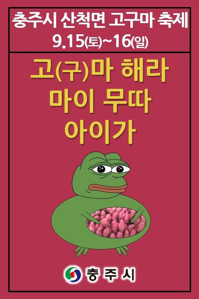 문제의 충주시 홍보 포스터들.jpg | 인스티즈