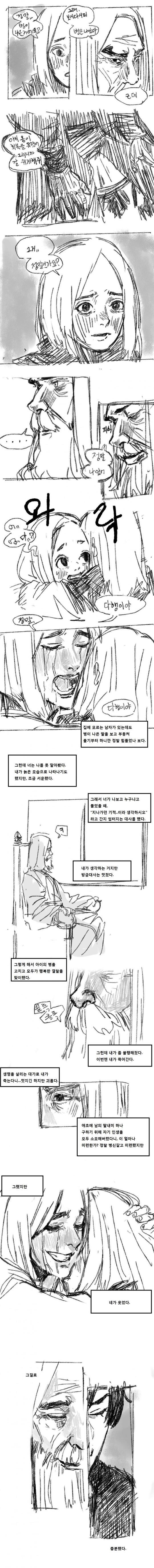 여자한테 인기있고 싶어 마법을 배웠던 미련한 마법사.manhwa | 인스티즈