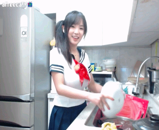 요리방송하는 아프리카 BJ 애진.gif | 인스티즈