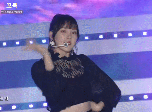 부산원아시아페스티벌(BOF) 여자친구 밤+시간을달려서.gif | 인스티즈