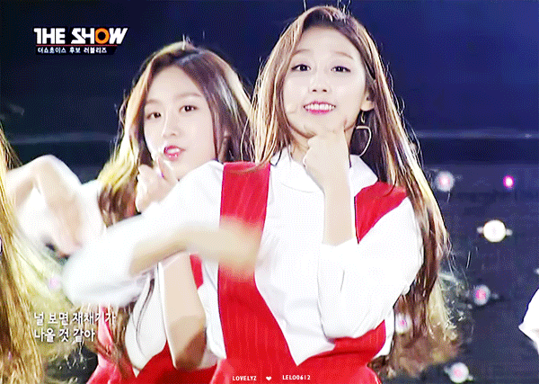 평소 서로 닮았다는 얘기 엄청듣는 러블리즈 멤버.jpgif | 인스티즈