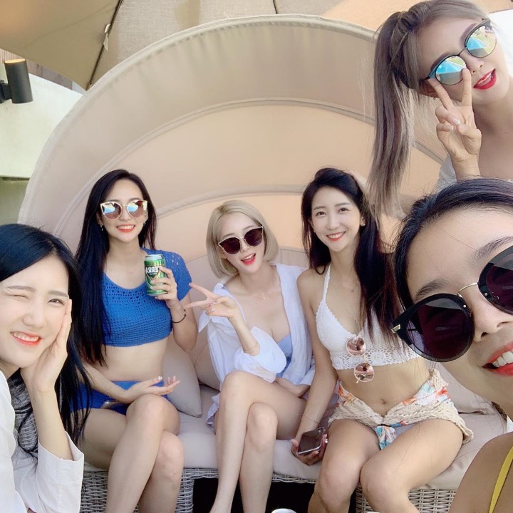 풀빌라 놀러간 두산 치어리더팀 | 인스티즈
