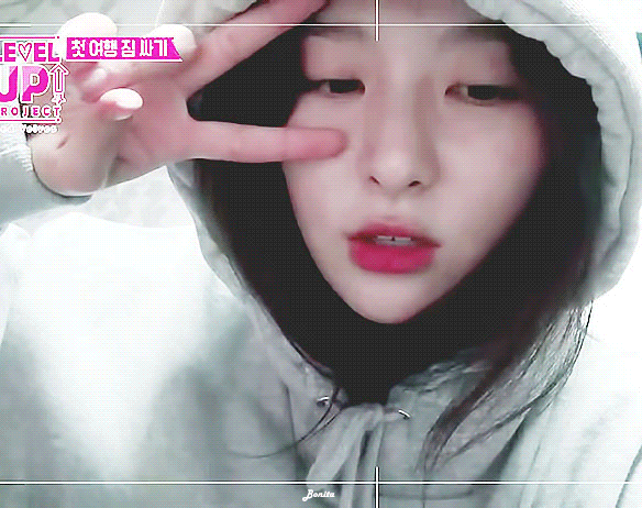 후드가 잘 어울리는 슬기.gif | 인스티즈