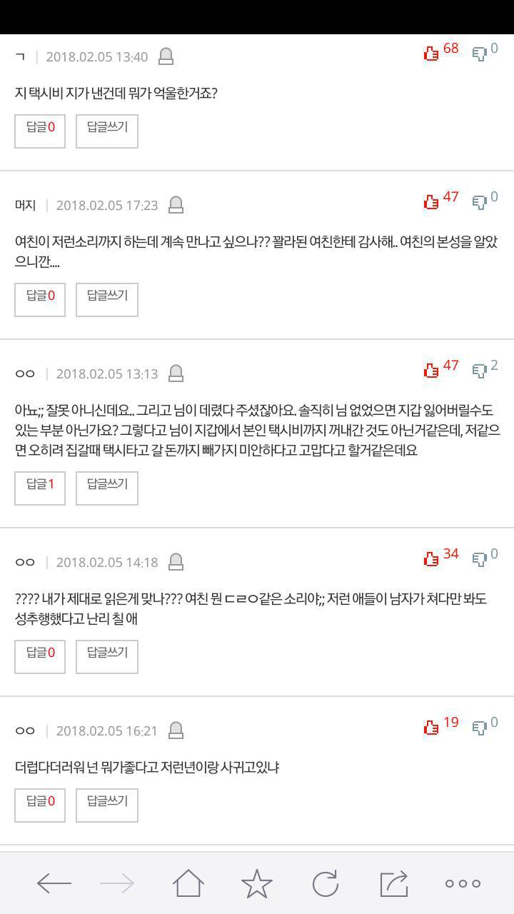여친지갑에서 돈을 꺼냈습니다. 제가 잘못 한건가요? | 인스티즈