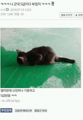 나 군대면제다 부럽지?ㅋㅋ | 인스티즈