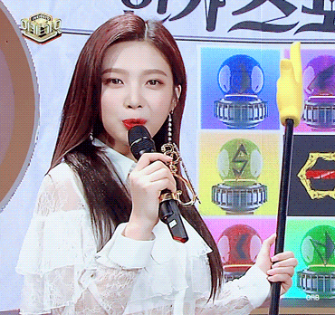 오늘자 인기가요 엠씨 레드벨벳 조이..gif | 인스티즈