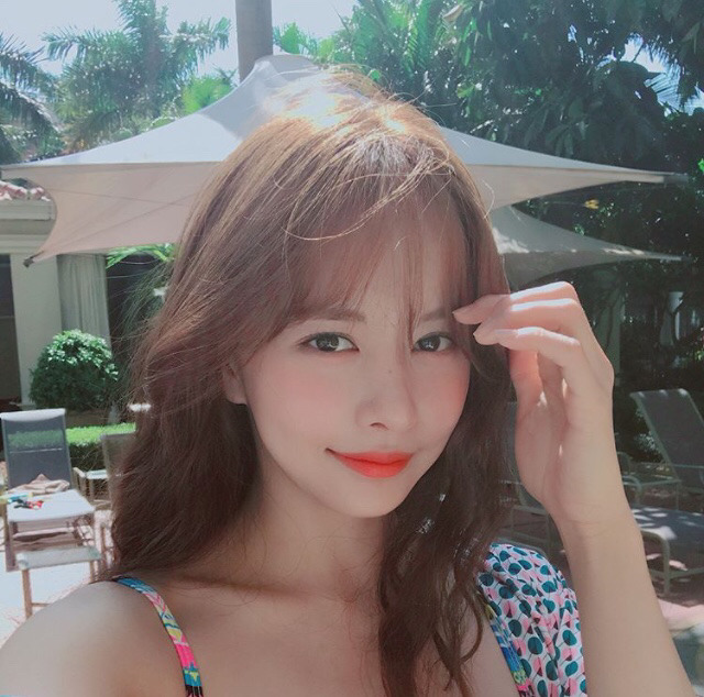 물놀이를 즐기는 한보름.jpg | 인스티즈