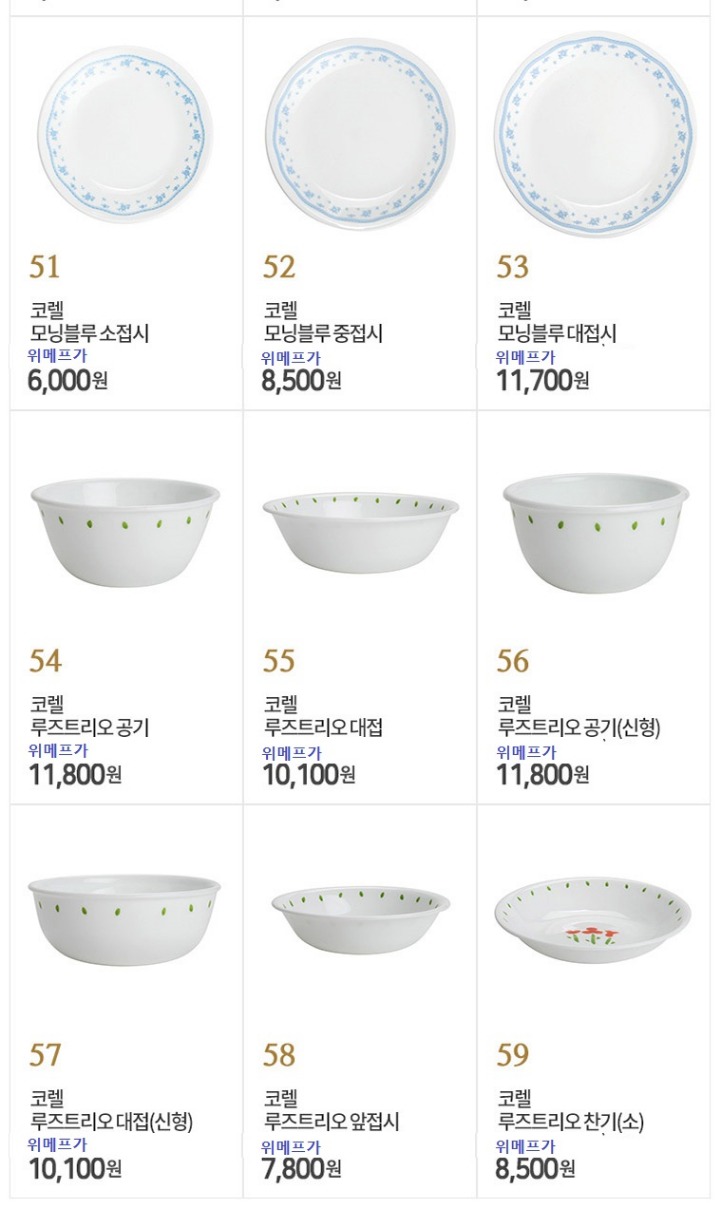 현실 가정집에서 흔하게 많이 보이는 브랜드 그릇 ...jpg | 인스티즈