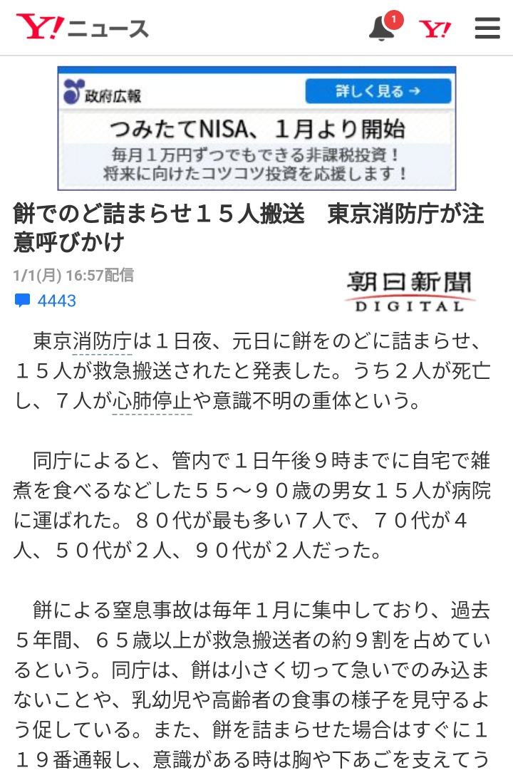 일본에서 새해가 되면 매년마다 일어나는 사망사고...jpg | 인스티즈