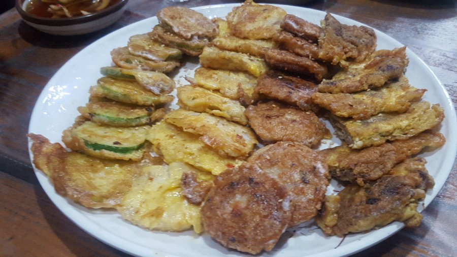 막걸리와빈대떡 이미지