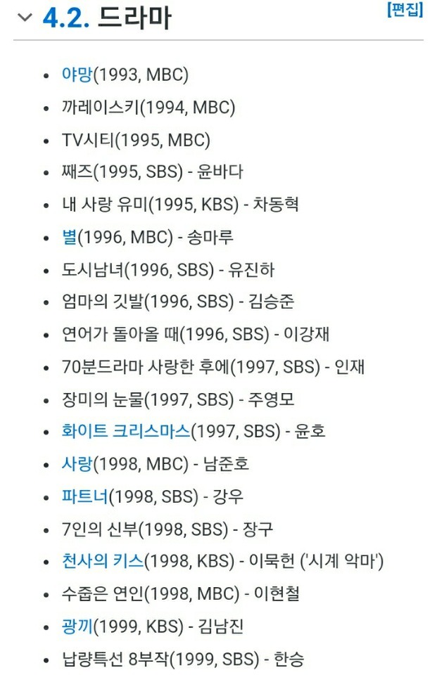 조민기 연기경력 | 인스티즈