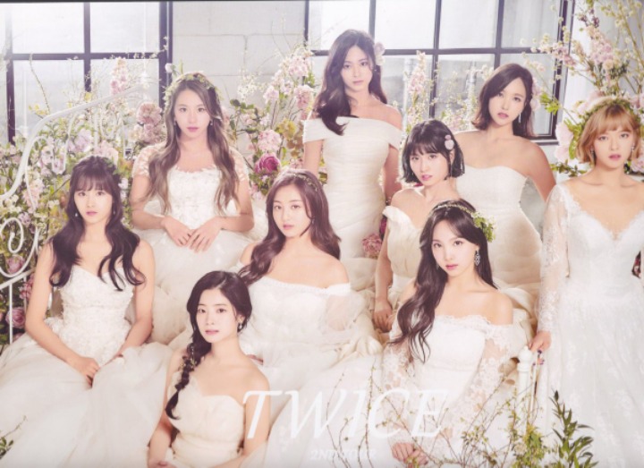 트와이스 9명 웨딩 드레스 (데이터 주의) | 인스티즈