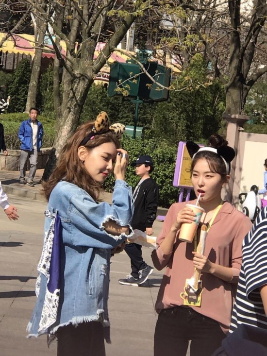 수영 아이린 슬기 에버랜드 직찍 | 인스티즈