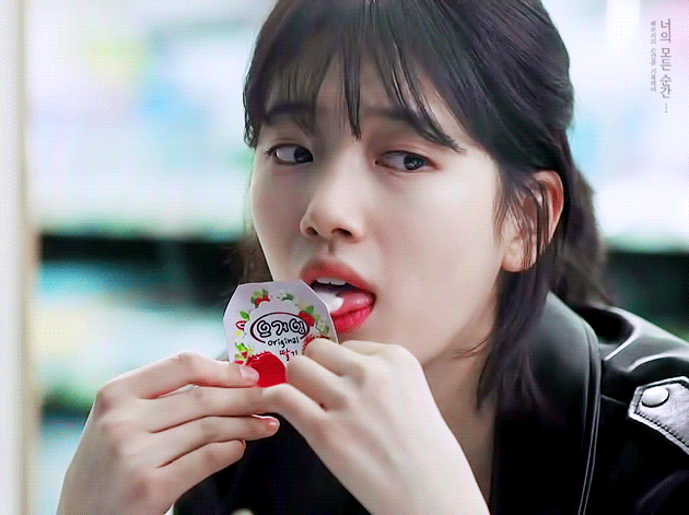 수지가 요플레 먹는 방법 | 인스티즈