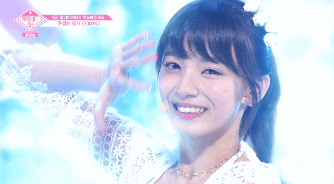 [프듀48] 개인적으로는 쥬리만큼이나 아까운 고토 모에.jpgif | 인스티즈