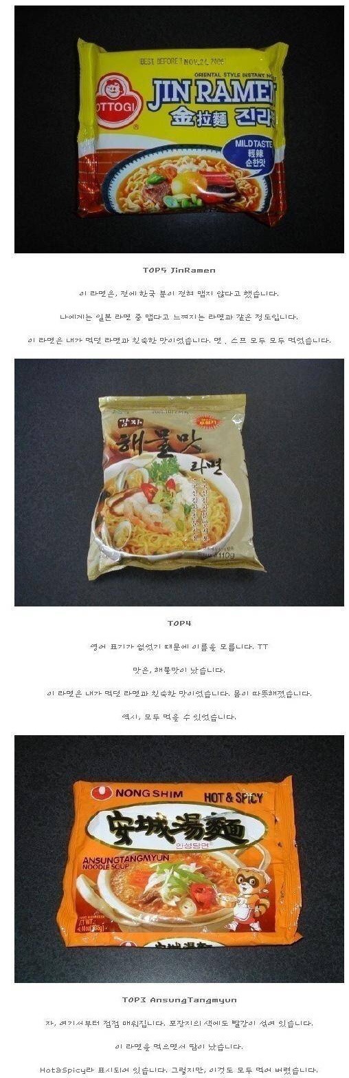 일본인의 한국 매운 라면 평가.jpg | 인스티즈
