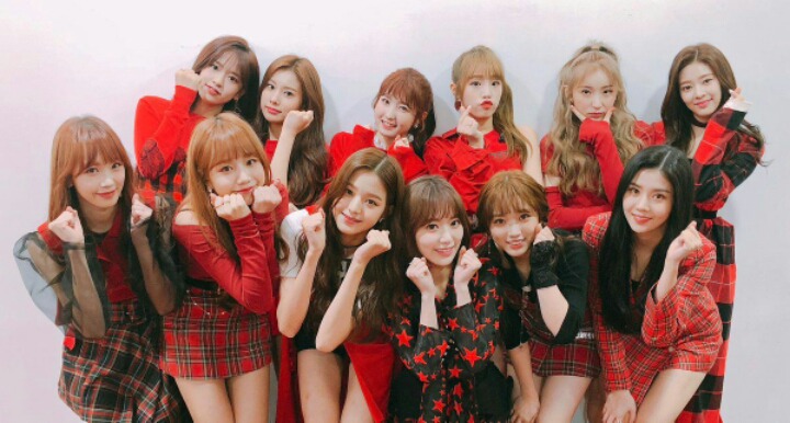 오늘 데뷔한 아이즈원 단체사진 | 인스티즈